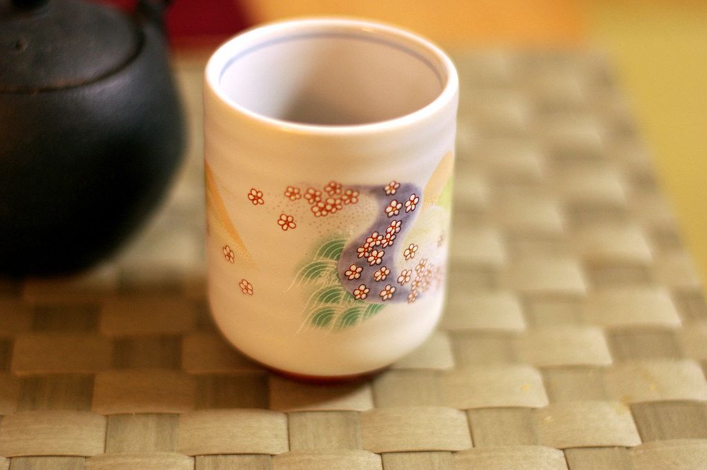 施術後にお出ししている温かい薬膳茶